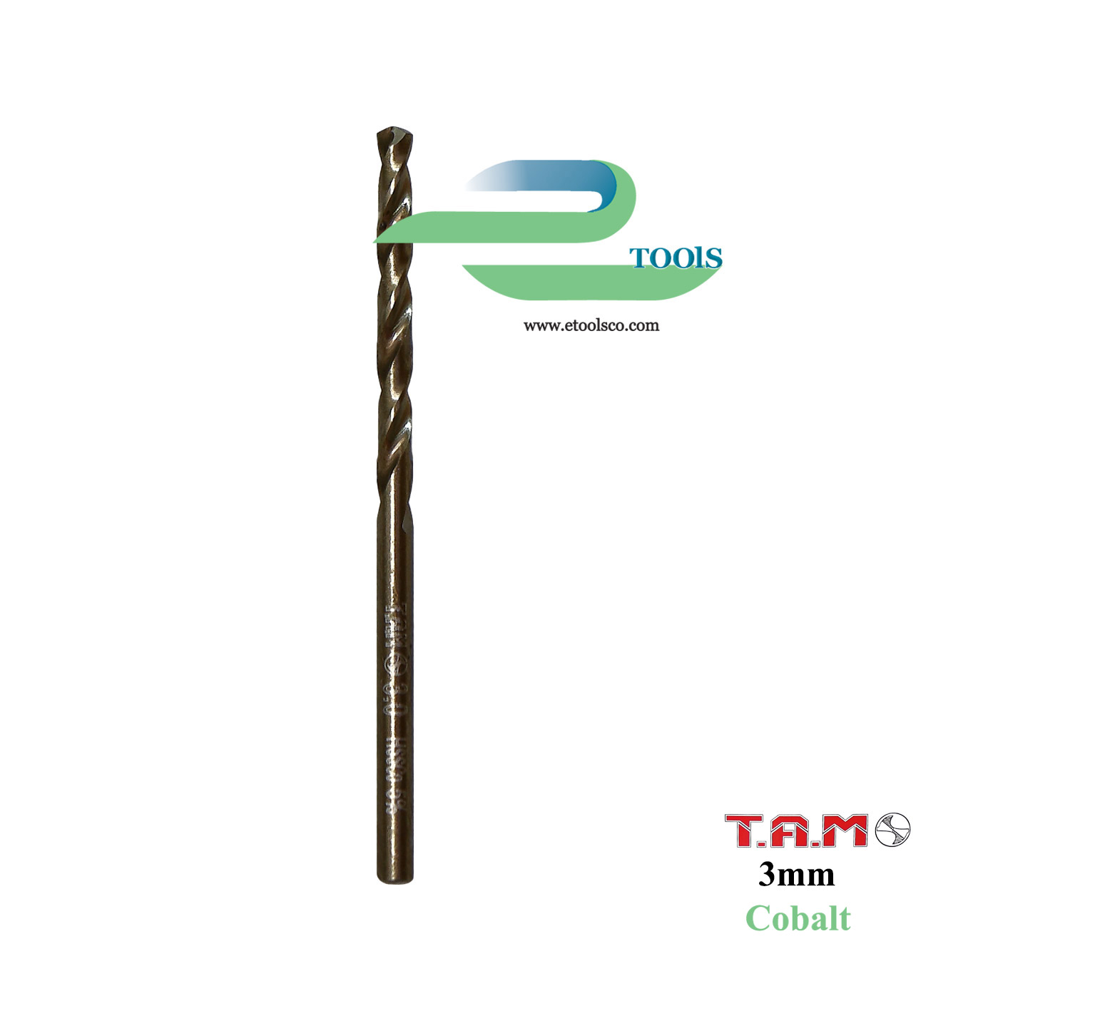 مته آهن کبالت 3 میلیمتر تام